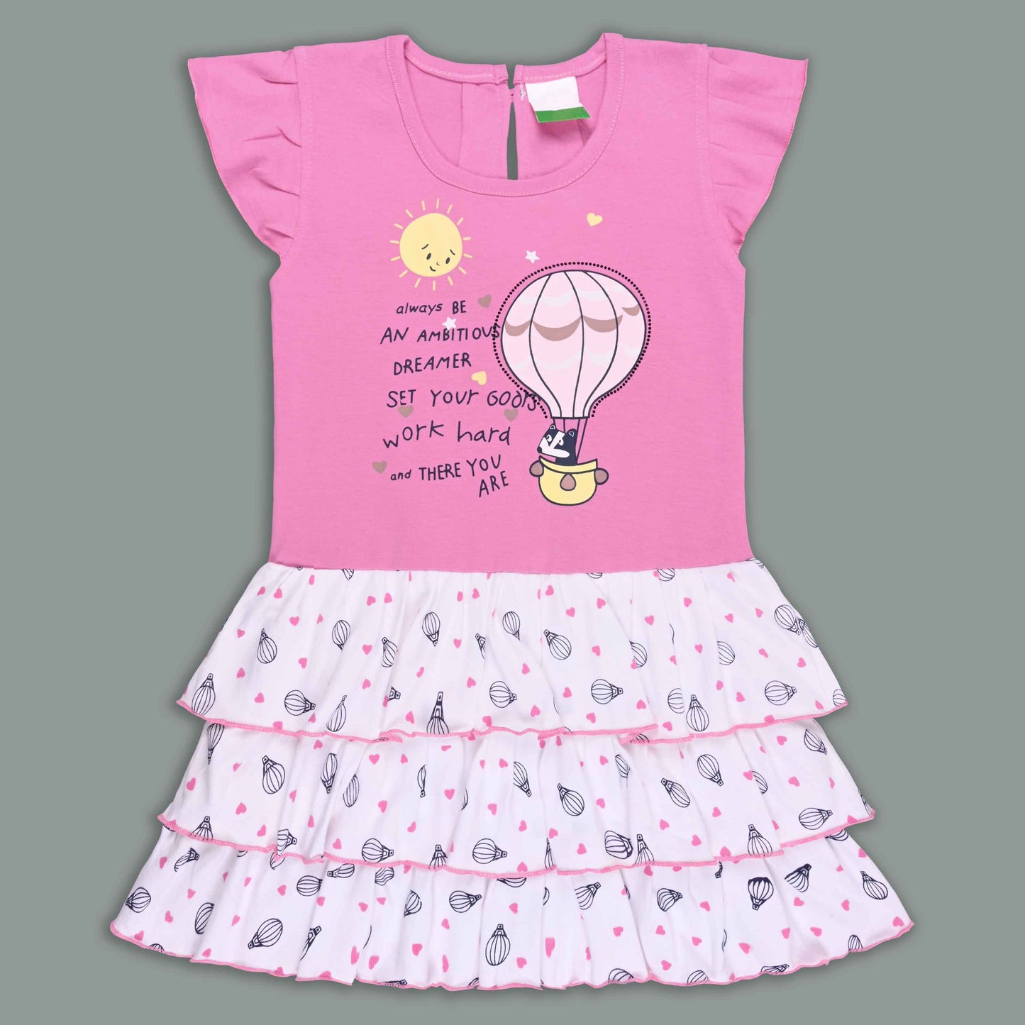 Baby Girls Casual Wear Frock Dress Wholesale | Bulk Daily Kids Wear