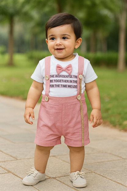 Kids Dungaree For Baby Boys & Baby Girs-(bt93)