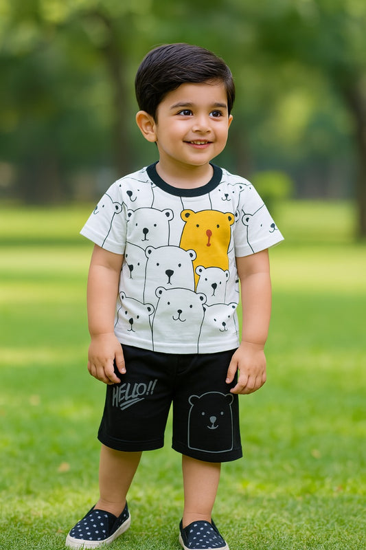 Boys Printed Clothing Set