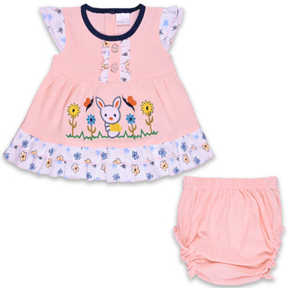 Baby Girls Casual Wear Frock Dress Wholesale | Bulk Daily Kids Wear
