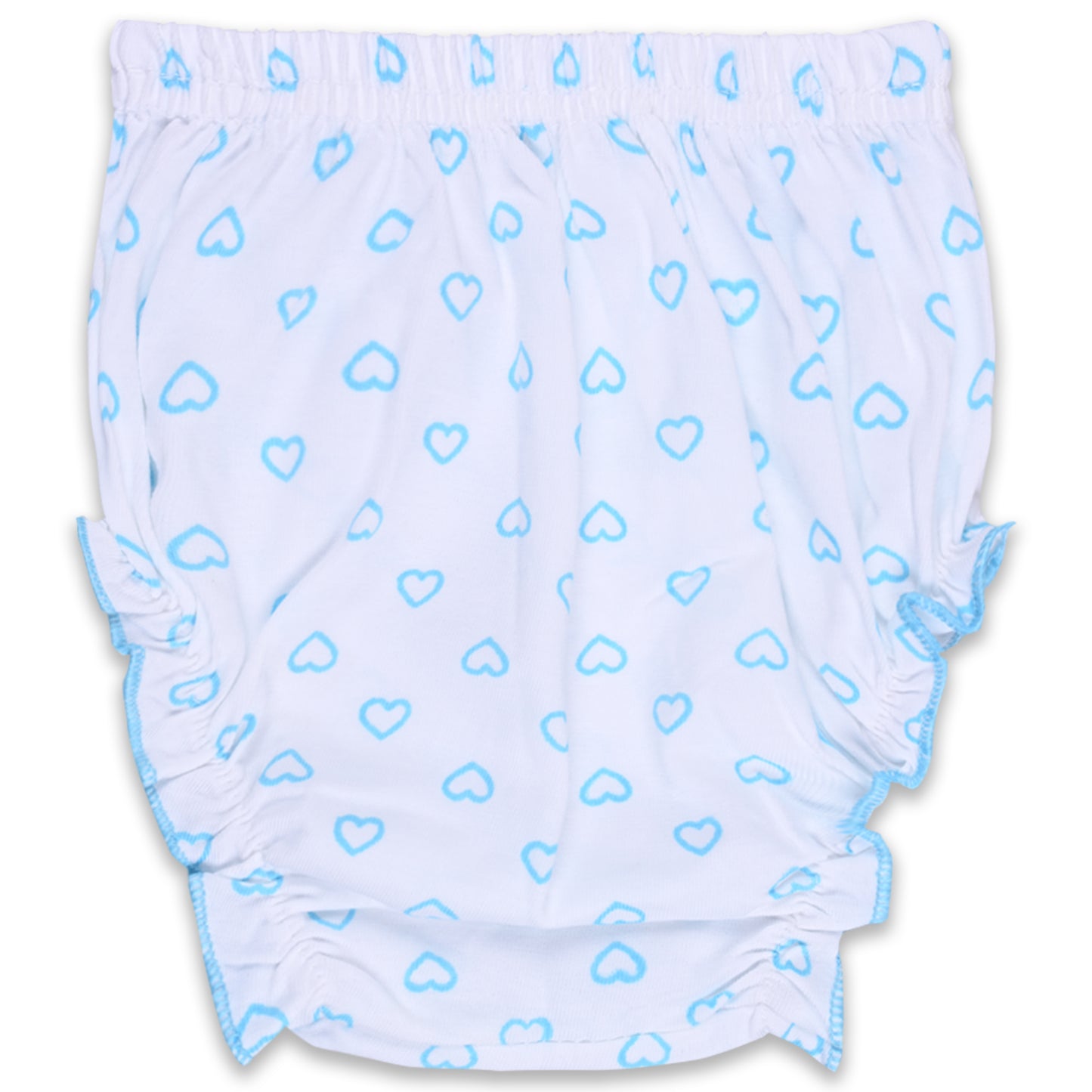 Baby Girls Printed A-Line Frock Dress With Brief bte755