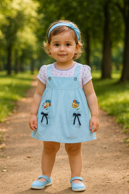 Baby Girls Casual Wear Frock Dress Wholesale | Bulk Daily Kids Wear