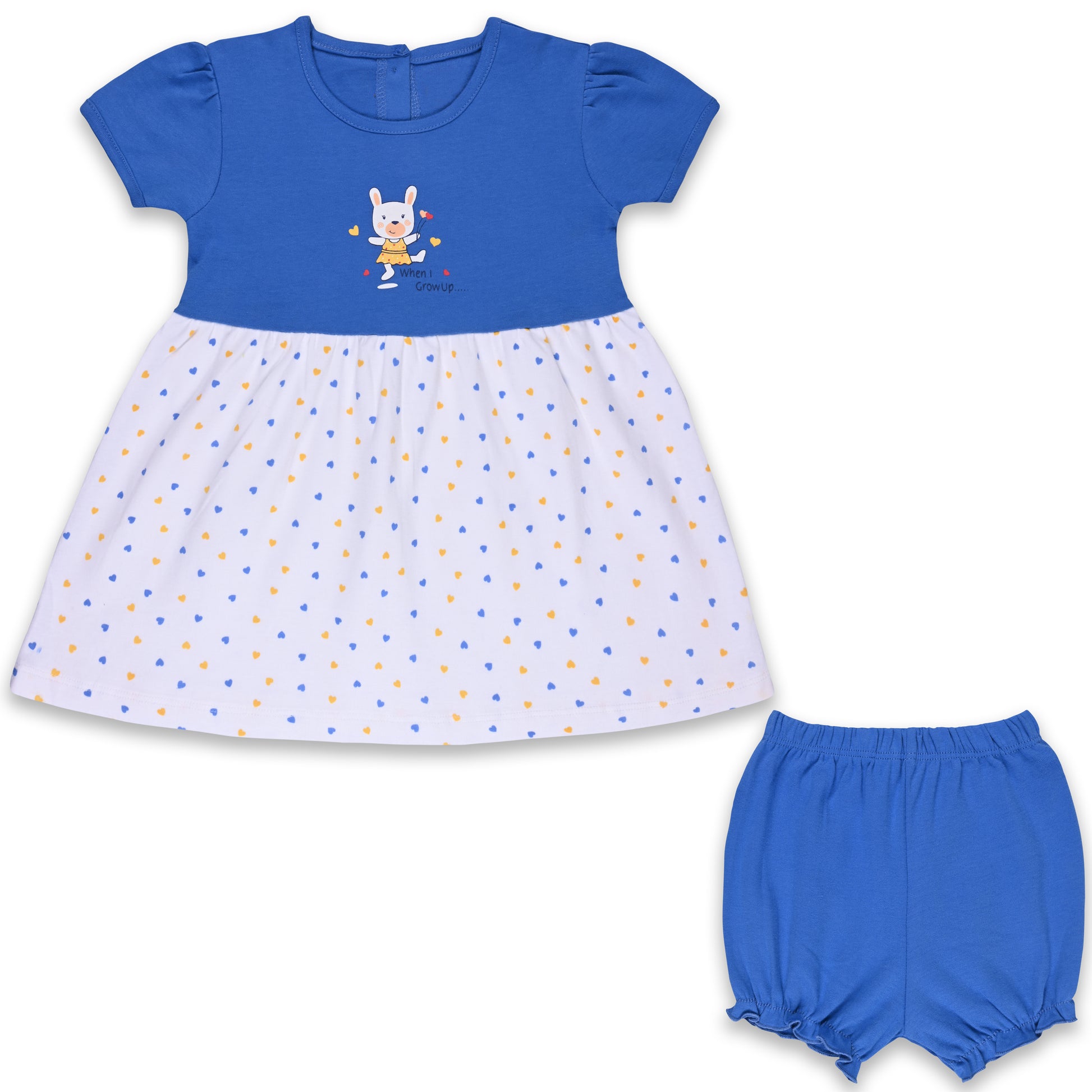 Baby Girls Casual Wear Frock Dress Wholesale | Bulk Daily Kids Wear