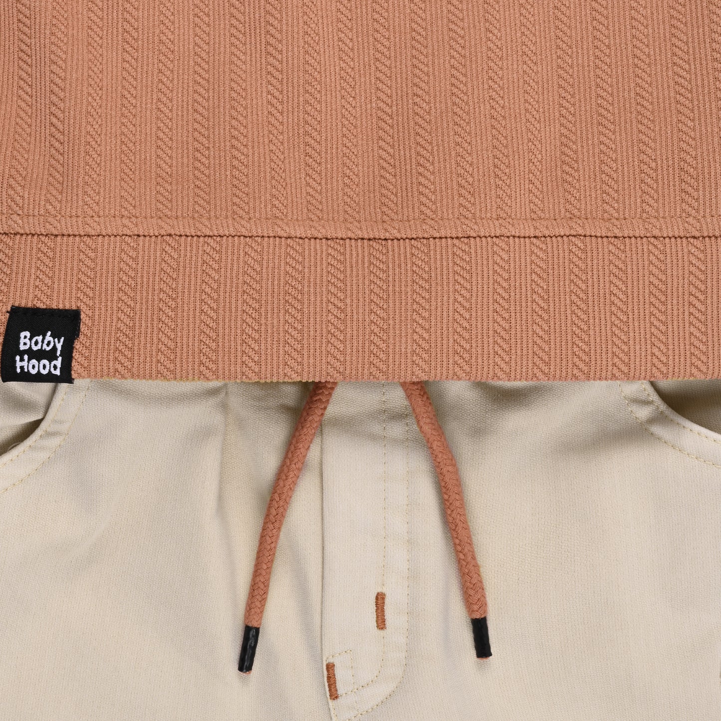 Boys Printed Cotton T-shirt and Shorts Casual Set btp840