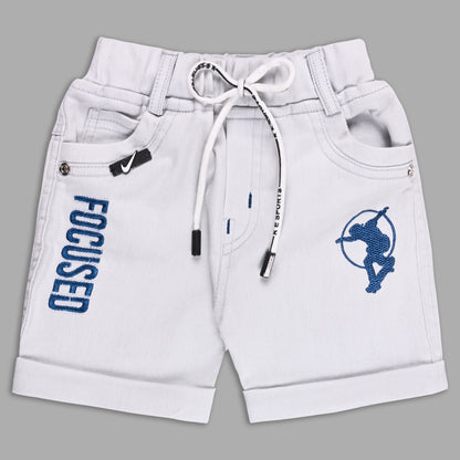 Boys Printed Cotton T-shirt and Shorts Casual Set