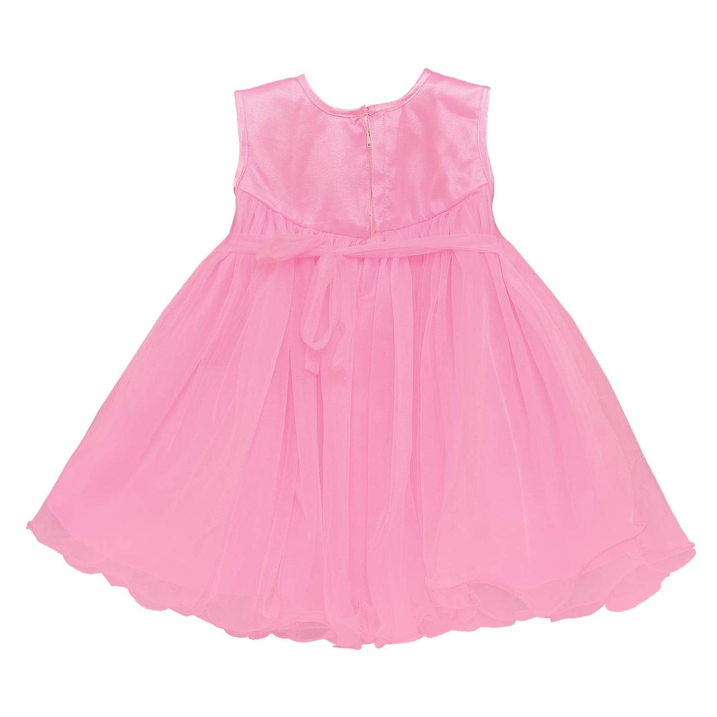 Baby Girls Party Wear Frock Birthday Dress For Girls bxa197bpnk -  Party Wear - frocks Party Wear - baby dress