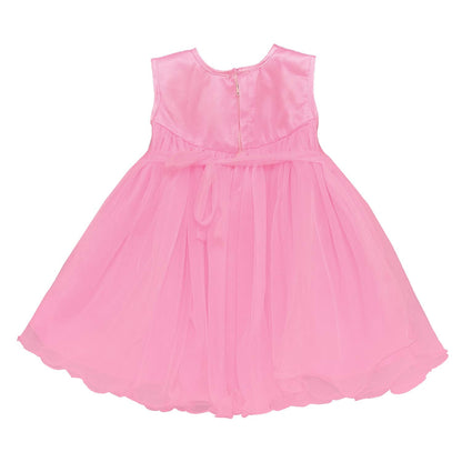 Baby Girls Party Wear Frock Birthday Dress For Girls bxa197bpnk -  Party Wear - frocks Party Wear - baby dress