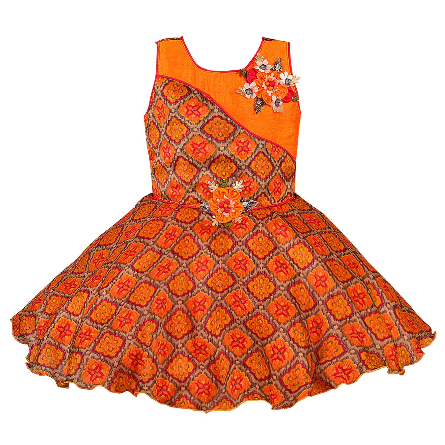 Baby Girls Frock Dress-bxa251org -  Party Wear - frocks Party Wear - baby dress