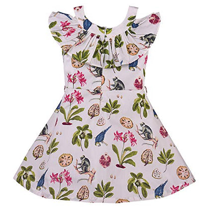 Baby Girls Frock Dress-bxa252w -  Party Wear - frocks Party Wear - baby dress