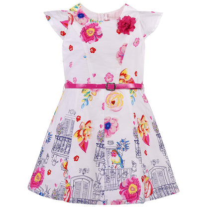 Baby Girls Dress Frock-bxa255pnk -  Party Wear - frocks Party Wear - baby dress