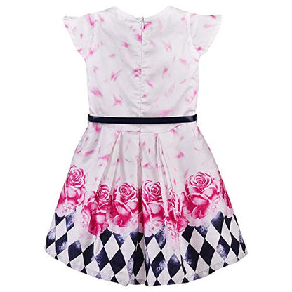 Baby Girls Dress Frock-bxa256pnk -  Party Wear - frocks Party Wear - baby dress
