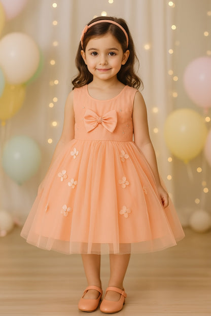 Baby Girls Cotton Frock Dress for Girls-bxa412pch