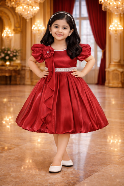 Girls partywear frock