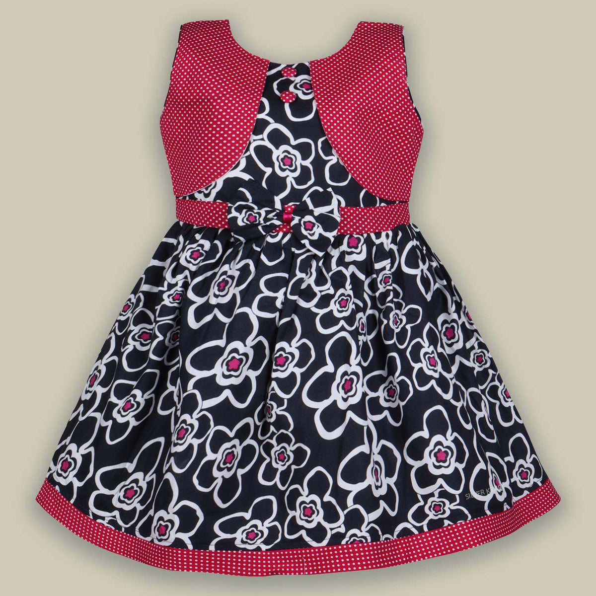 Baby Girls Midi/Knee Length Casual Dress ctn80pnk - Wish Karo - photo 2