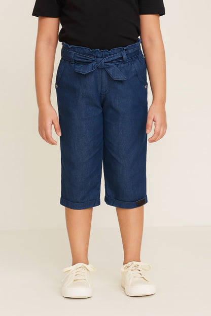 Girls Clean Look Mid-Rise Jeans