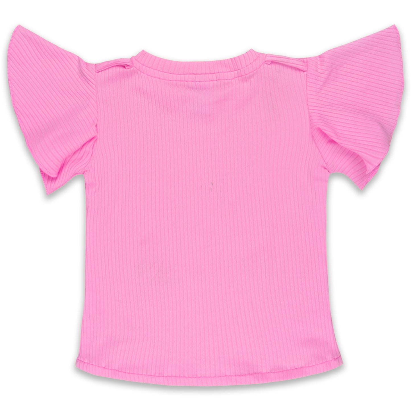 Girls Printed Top and Shorts Dungaree Set csl1003