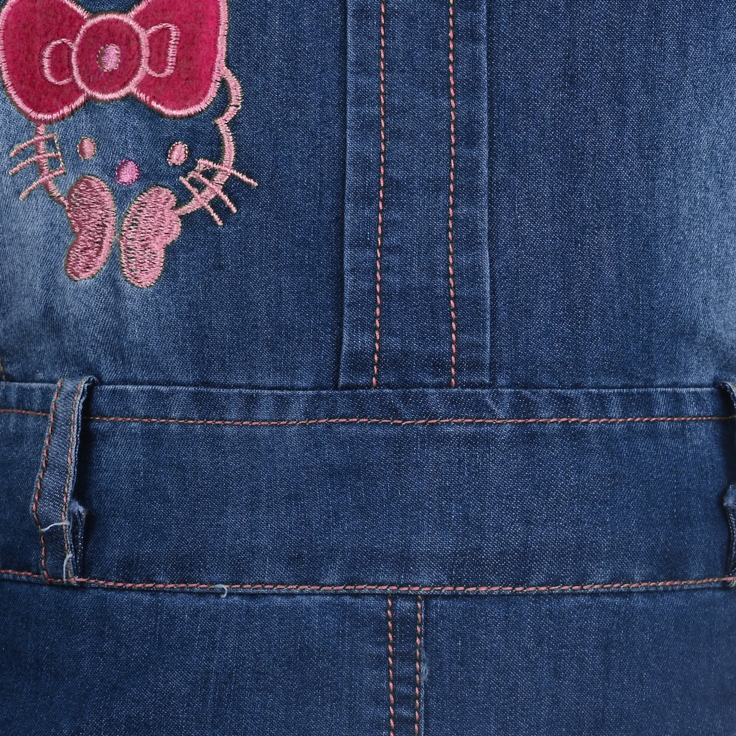 Girls Printed Top and Shorts Dungaree Set csl1003