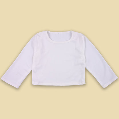 Girls Floral Print Full Sleeve Top and Dungaree Set