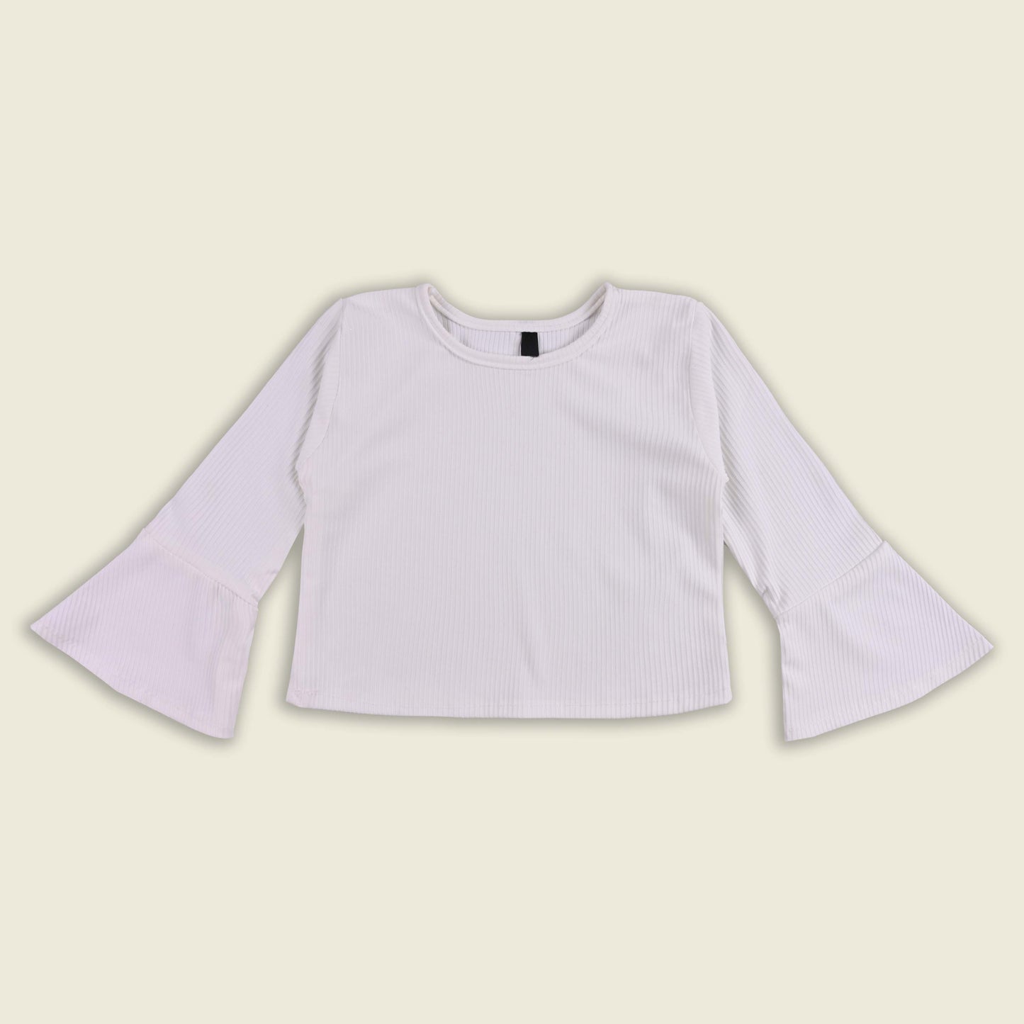 Girls Checkered Texture Flared Top with Dungaree csl1087