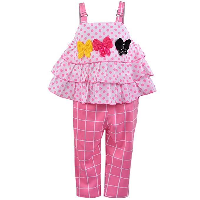 Baby Girls Top and Pant Dress For Girls-(csl288pnk)