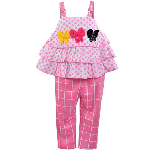 Wish Karo Baby Girls Top and Pant Dress For Girls-(csl288pnk) - Wish Karo - photo 1