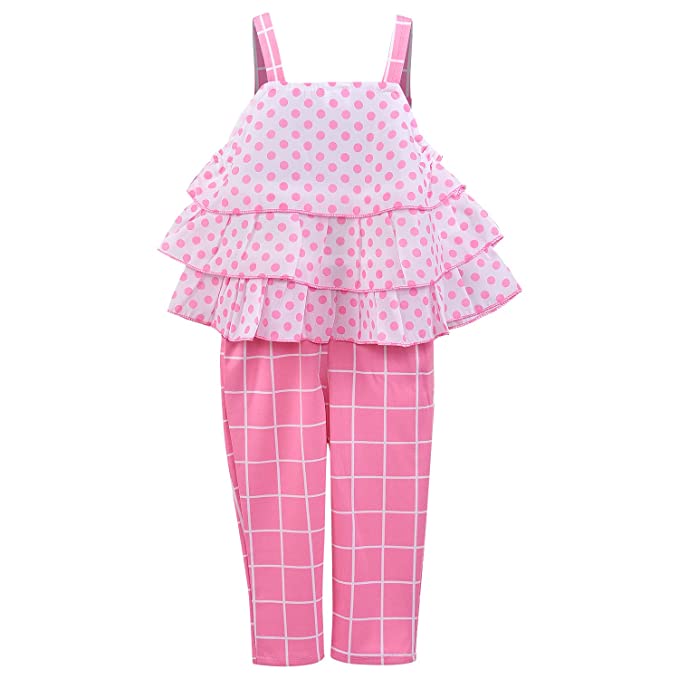 Baby Girls Top and Pant Dress For Girls-(csl288pnk)