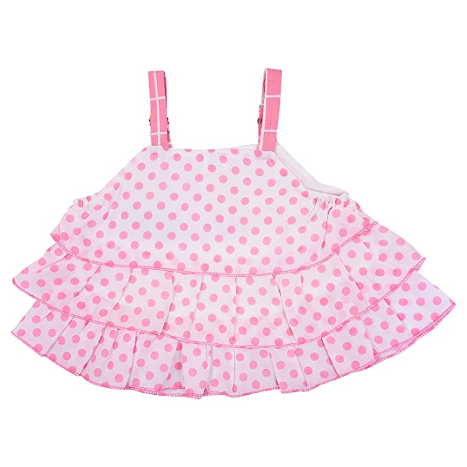 Baby Girls Top and Pant Dress For Girls-(csl288pnk)