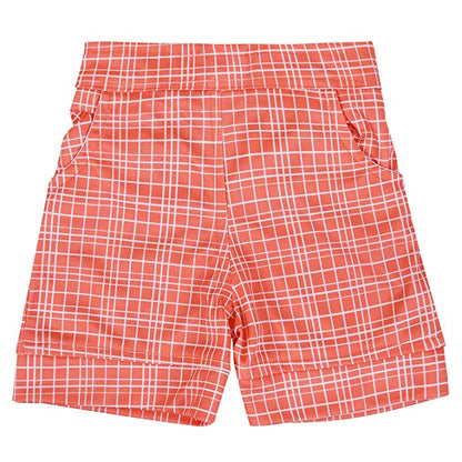 Baby Girls Top and Shorts Dress for Girls-(csl289org)