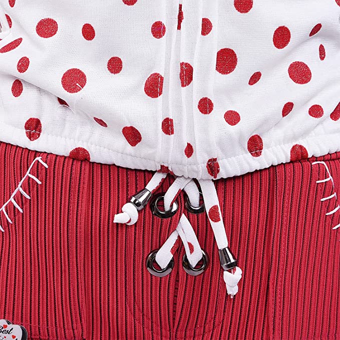 Baby Girls Top and Shorts Dress For Girls-(csl297rd)