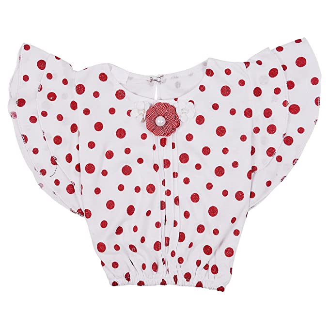 Baby Girls Top and Shorts Dress For Girls-(csl297rd)
