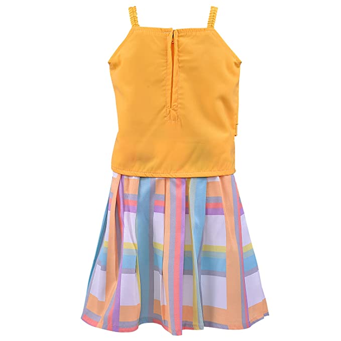 Baby Girls Top and Skirt Dress For Girls-(csl307y)