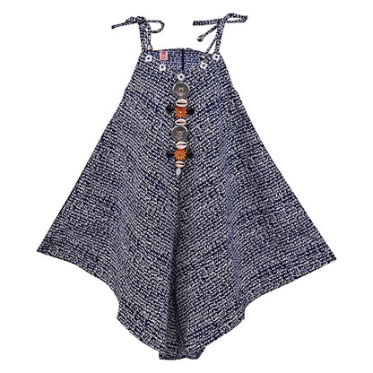 Baby Girls Dungaree Dress for Girls-(csl312nb)