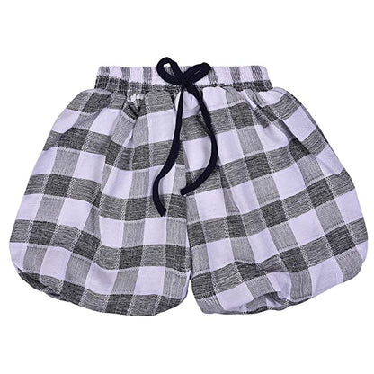 Baby Girls Top and Shorts Dress For Girls-(csl319blk)
