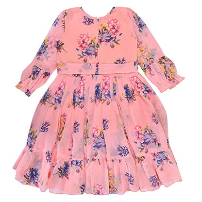 Baby Girls Top and Pant Dress For Girls-(csl327pnk)