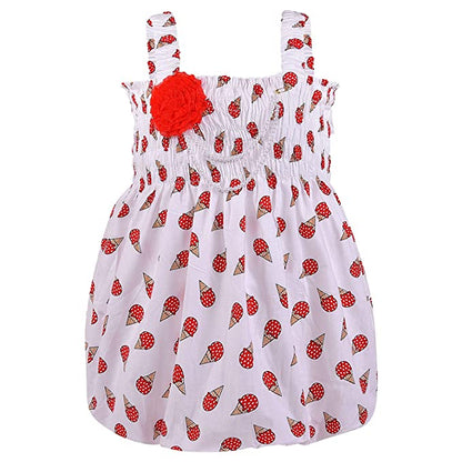 Baby Girls Frocks Dress-(csl331rd)