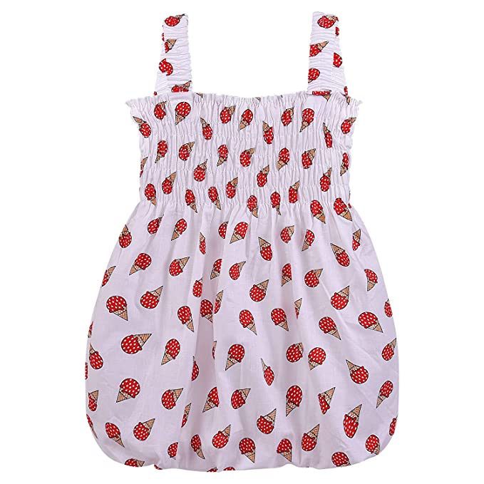 Baby Girls Frocks Dress-(csl331rd)