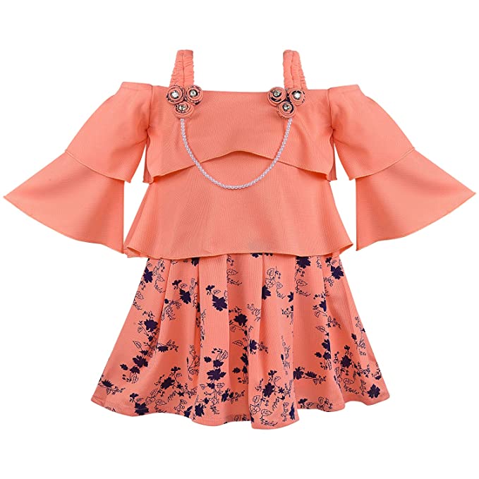 Baby Girls Frocks Dress-(csl334pch)
