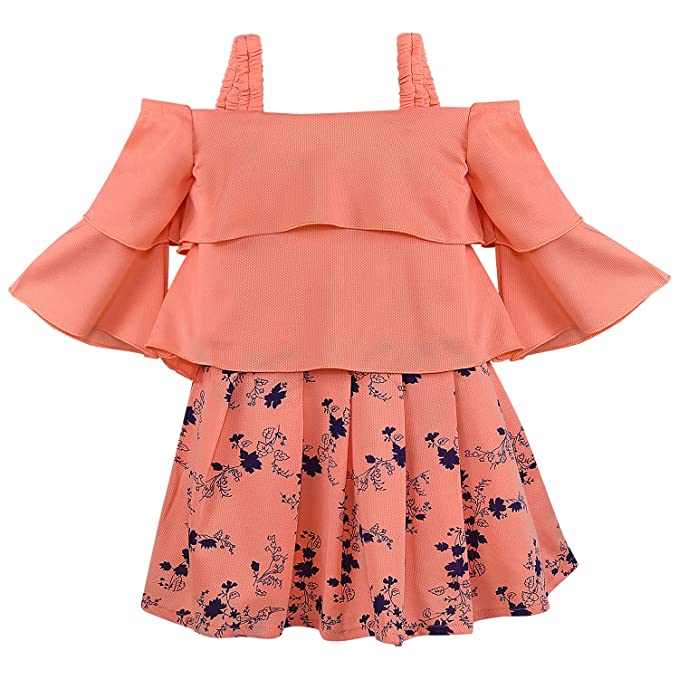 Baby Girls Frocks Dress-(csl334pch)