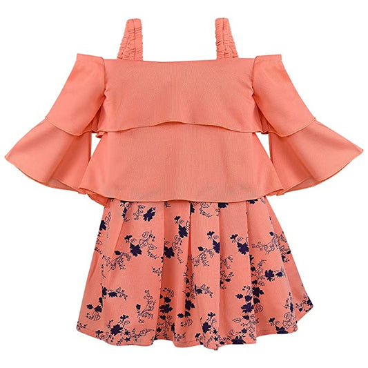 Baby Girls Frocks Dress-(csl334pch)