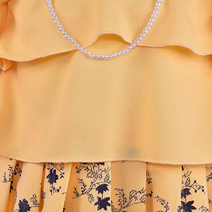 Baby Girls Frocks Dress-(csl334y)