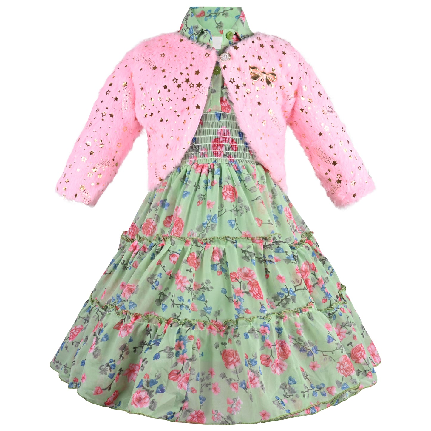 Baby Girls Party Frock Dress at Wholesale Price | Bulk Party Kids Wear