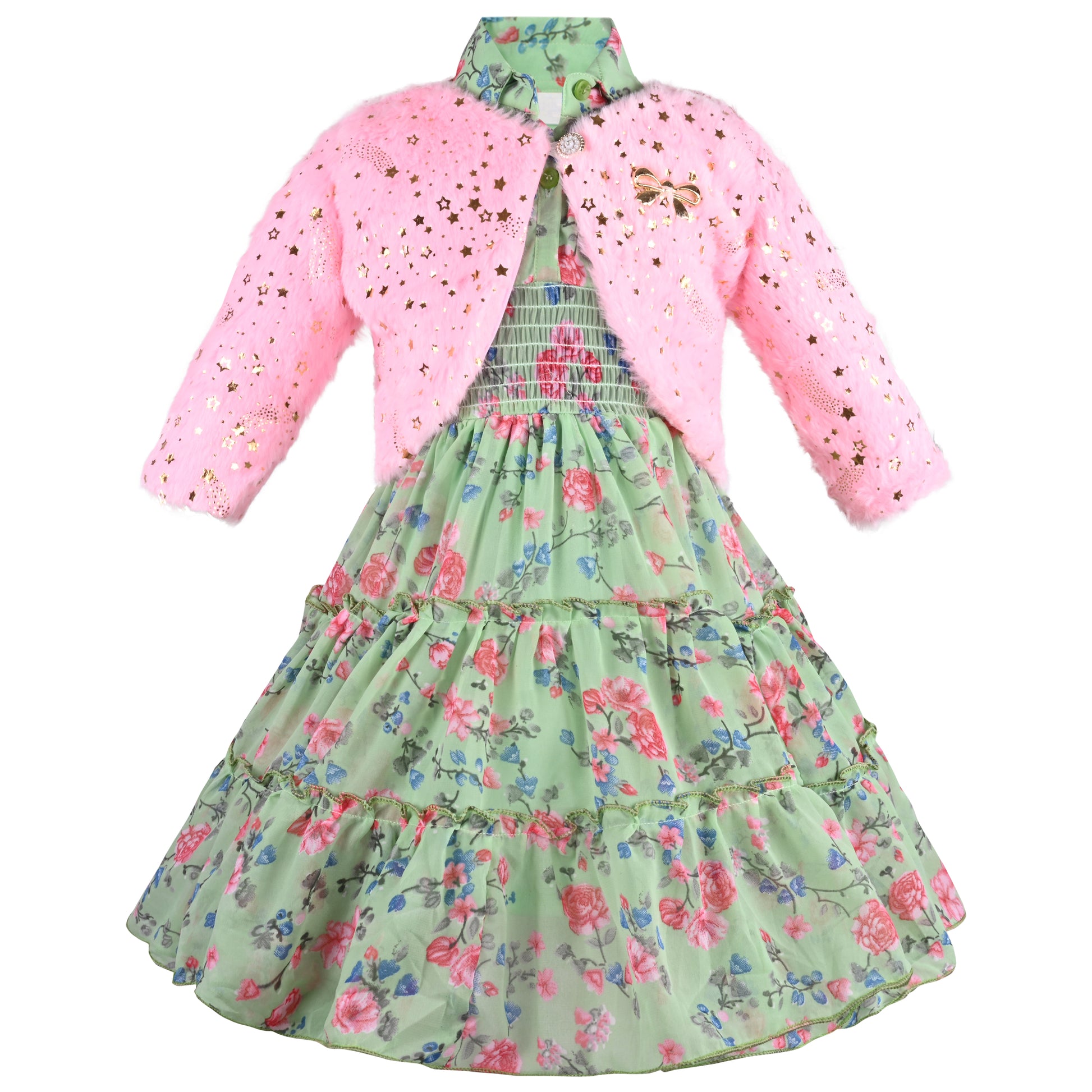 Baby Girls Party Frock Dress at Wholesale Price | Bulk Party Kids Wear