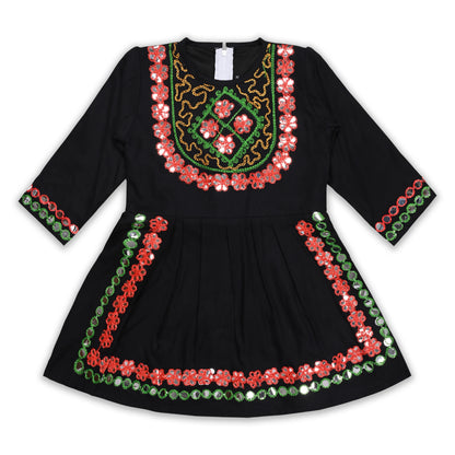 Elegant Rayon Ethnic Kurti Set with Sharara cslp1105