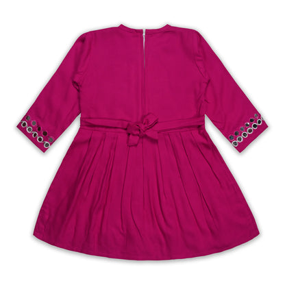 Elegant Rayon Ethnic Kurti Set with Sharara cslp1105