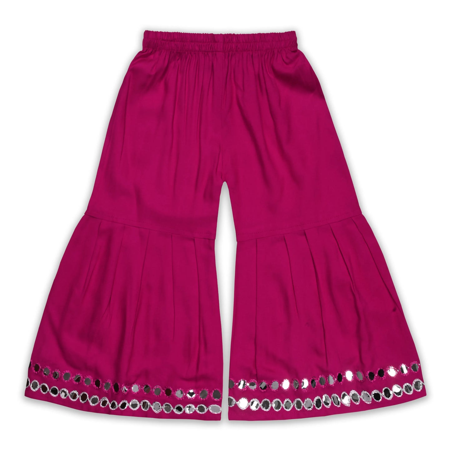 Elegant Rayon Ethnic Kurti Set with Sharara cslp1105