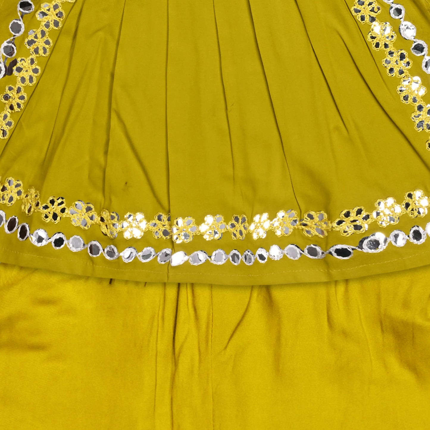 Elegant Rayon Ethnic Kurti Set with Sharara cslp1105