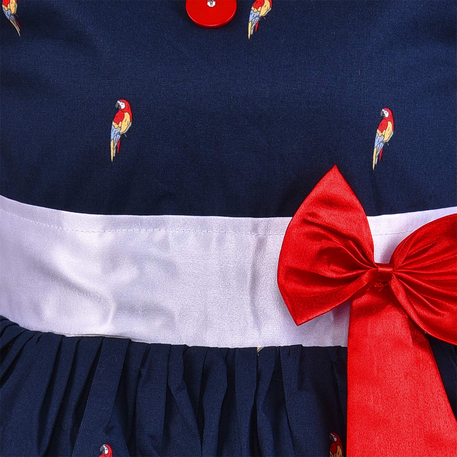 Baby Girls Casual Wear Frock Dress at Wholesale Price