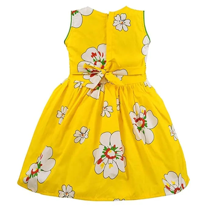 Girls Midi/Knee Length Casual Dress ctn054wn