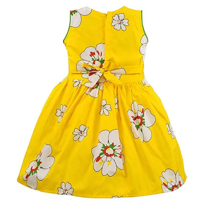 Girls Midi/Knee Length Casual Dress ctn054wn