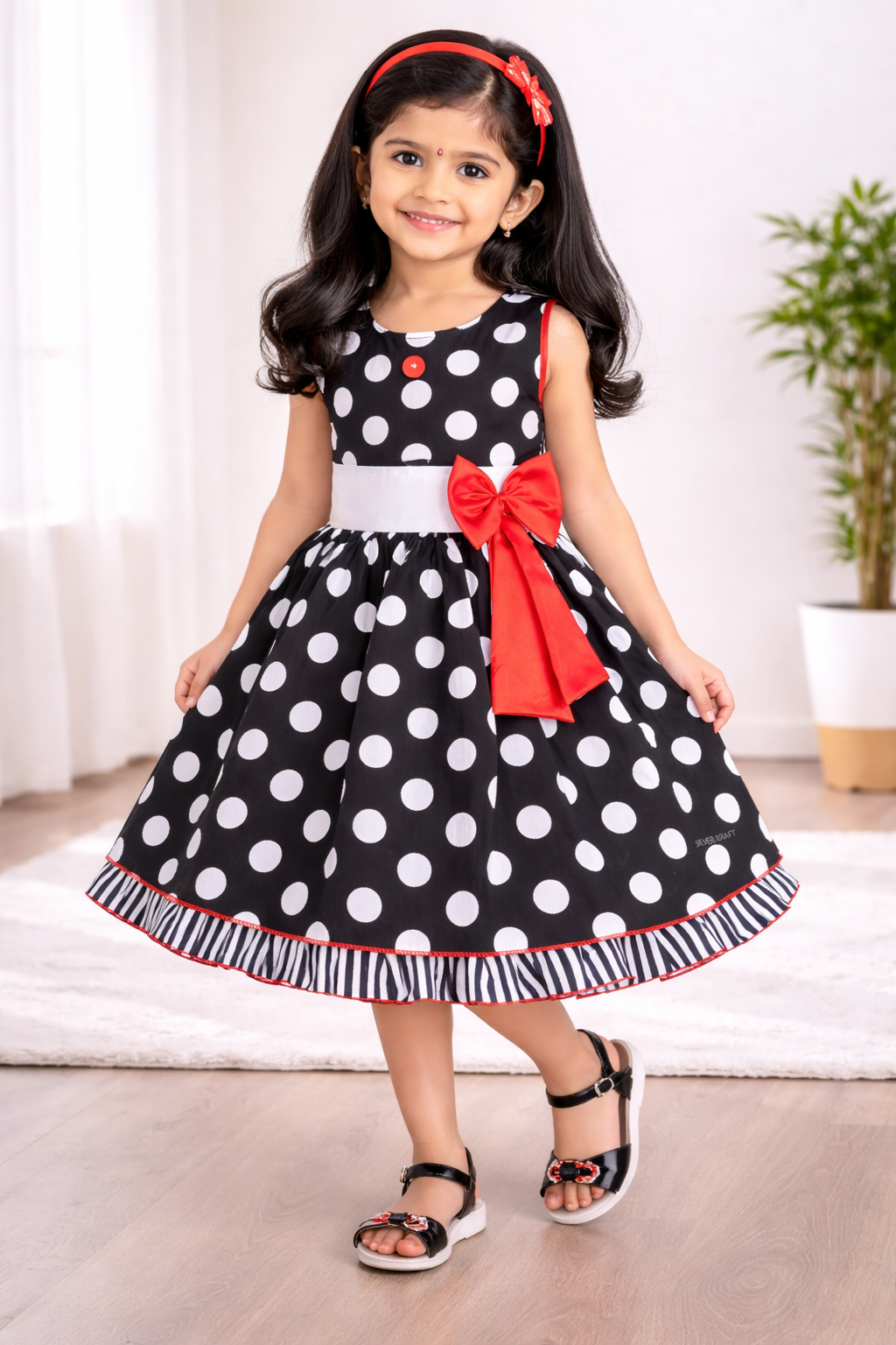 Baby Girls Midi/Knee Length Casual Dress - Wish Karo